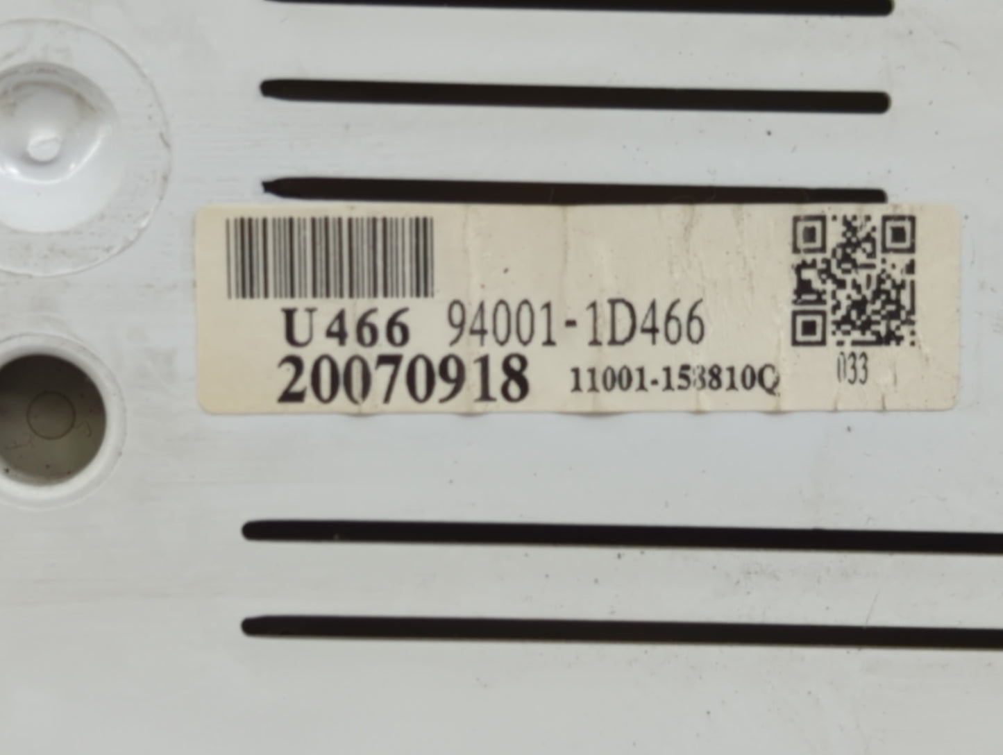 2007-2008 Kia Rondo Instrument Cluster Speedometer Gauges Fits Fits 2007 2008 OEM Used Auto Parts - Oemusedautoparts1.com