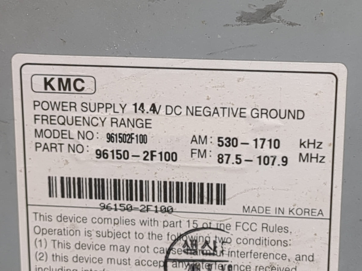 2005-2006 Kia Spectra Radio AM FM Cd Player Receiver Replacement Fits Fits 2005 2006 OEM Used Auto Parts - Oemusedautoparts1
