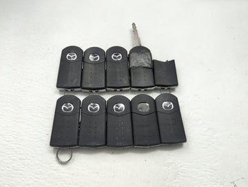 Lot of 10 Mazda Keyless Entry Remote Fob MIXED FCC IDS MIXED PART