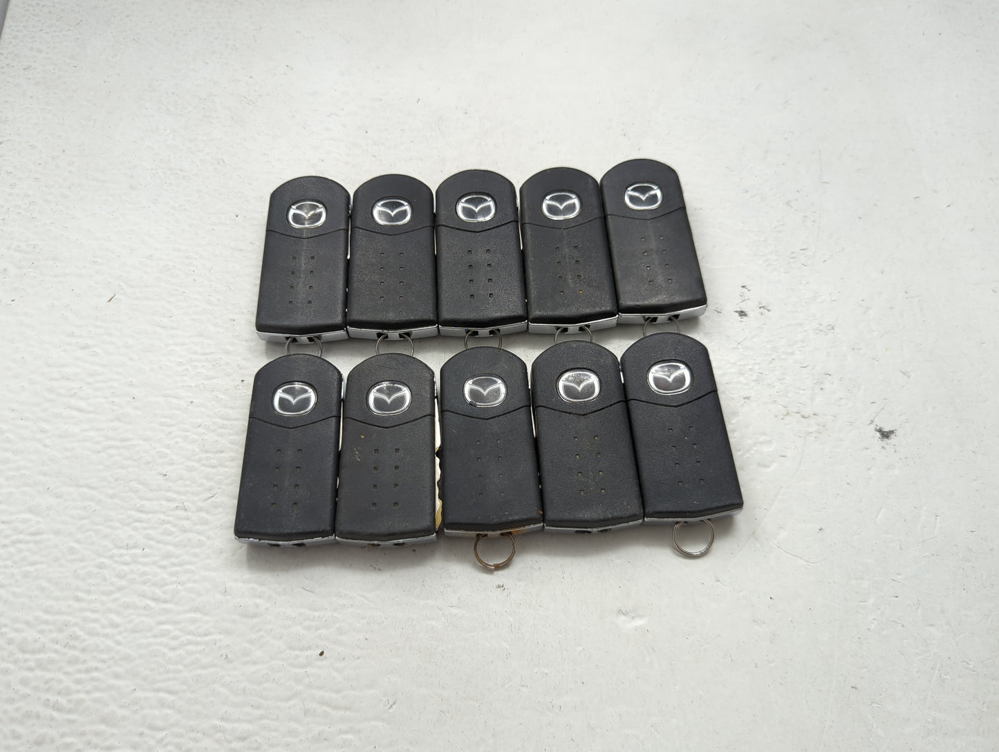 Lot of 10 Mazda Keyless Entry Remote Fob MIXED FCC IDS 1475822 - Oemusedautoparts1.com
