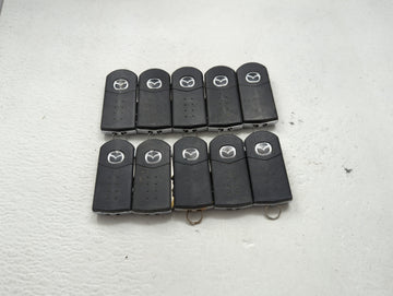Lot of 10 Mazda Keyless Entry Remote Fob MIXED FCC IDS 1475822