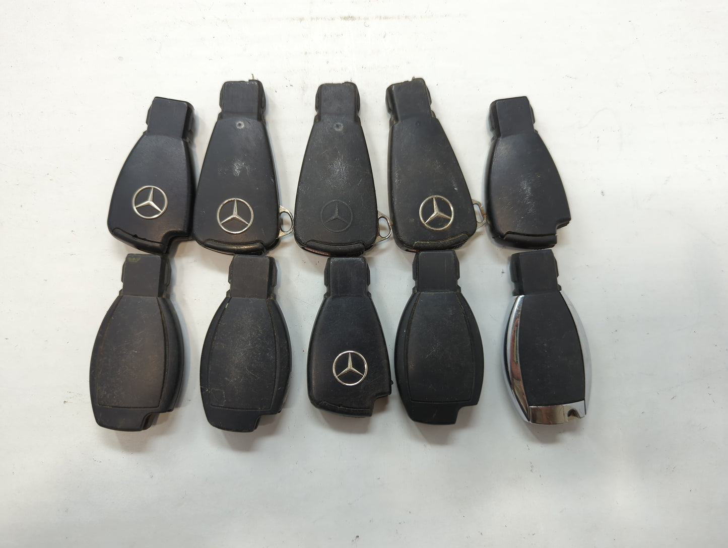 Lot of 10 Mercedes-Benz Keyless Entry Remote Fob IYZDC11 | IYZ3312 | - Oemusedautoparts1.com