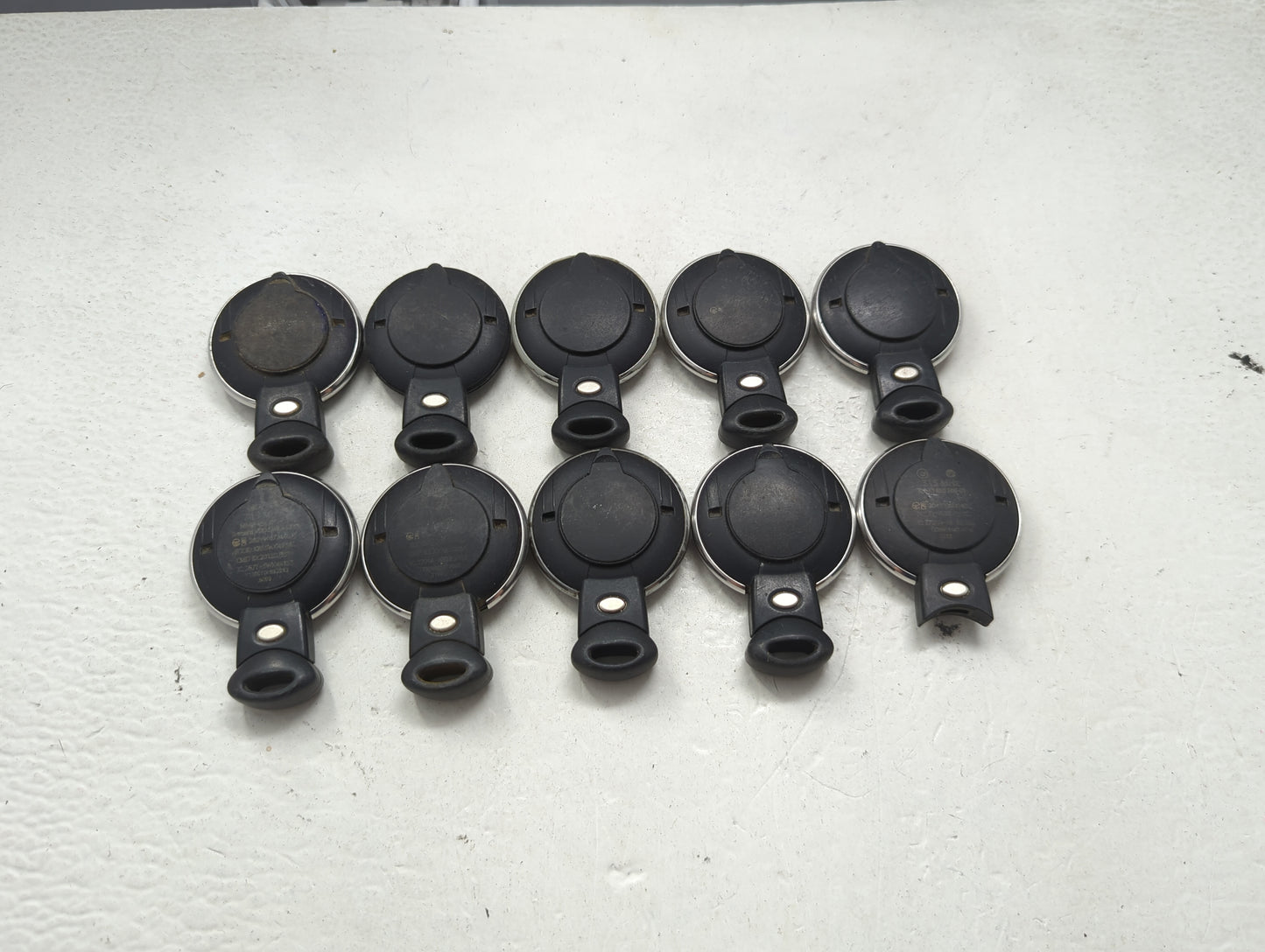 Lot of 10 Mini Keyless Entry Remote Fob MIXED FCC IDS MIXED PART NUMBERS 1474007 - Oemusedautoparts1.com