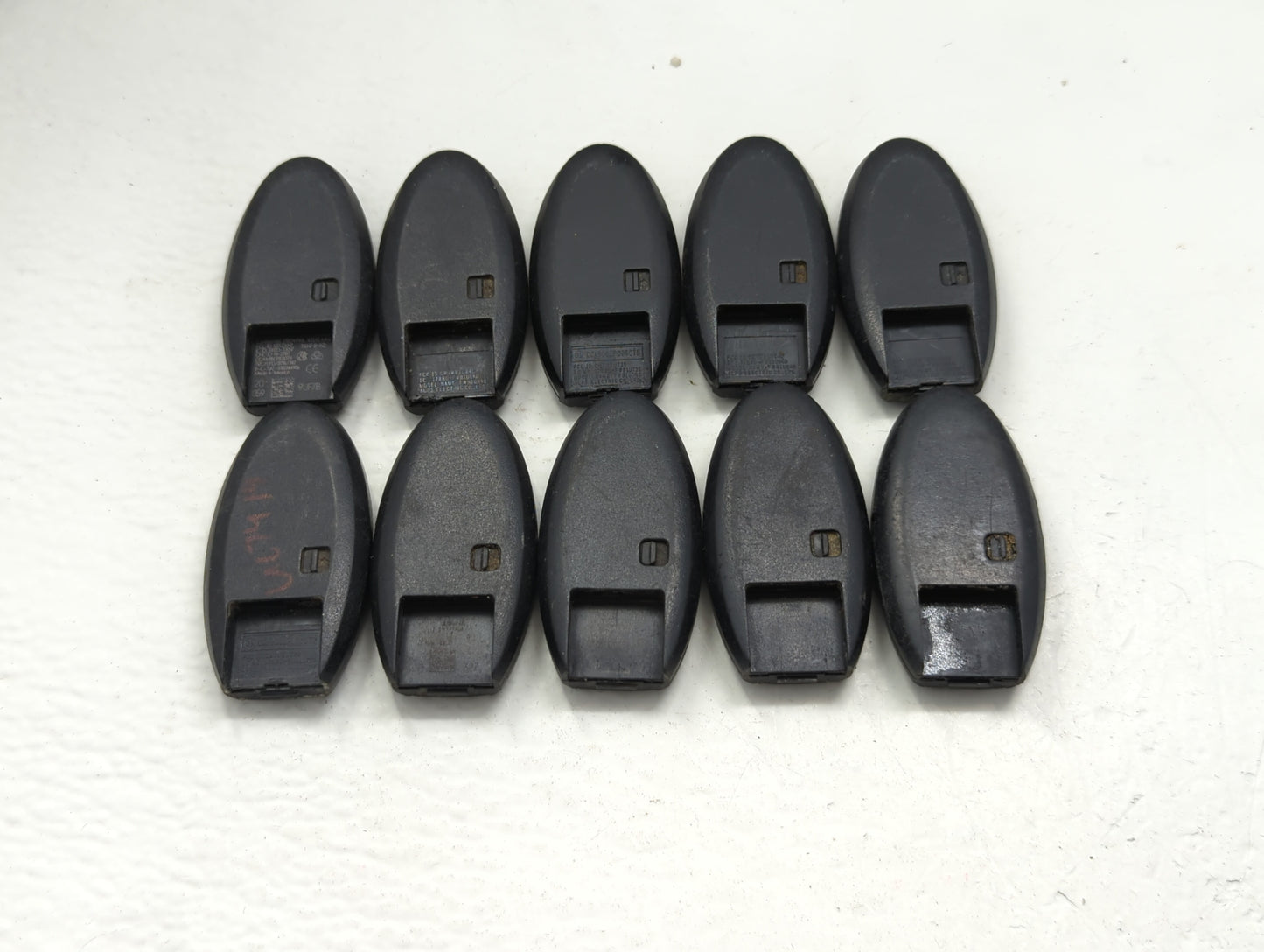 Lot of 10 Nissan Keyless Entry Remote Fob MIXED FCC IDS MIXED PART - Oemusedautoparts1.com