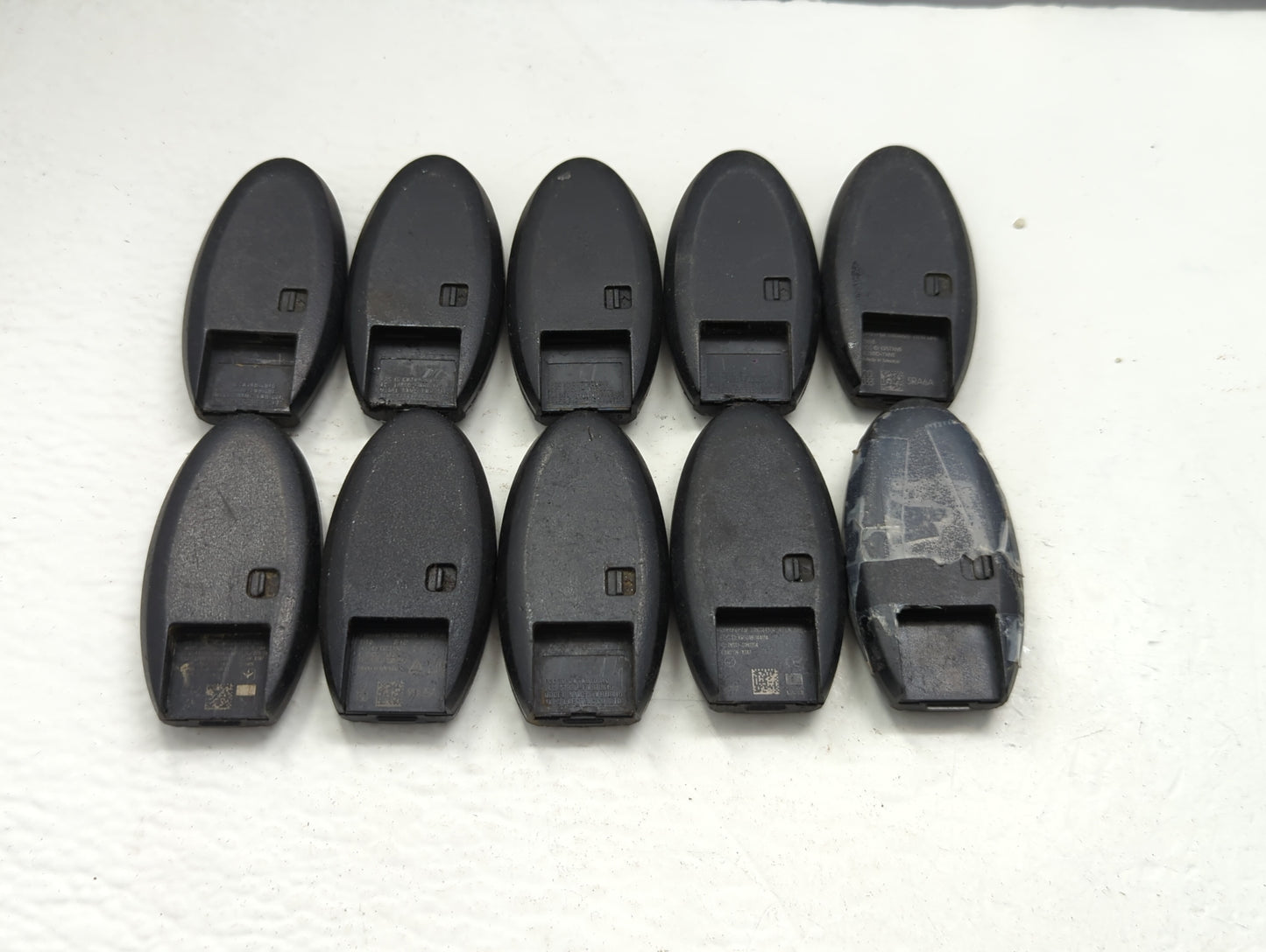 Lot of 10 Nissan Keyless Entry Remote Fob MIXED FCC IDS MIXED PART - Oemusedautoparts1.com