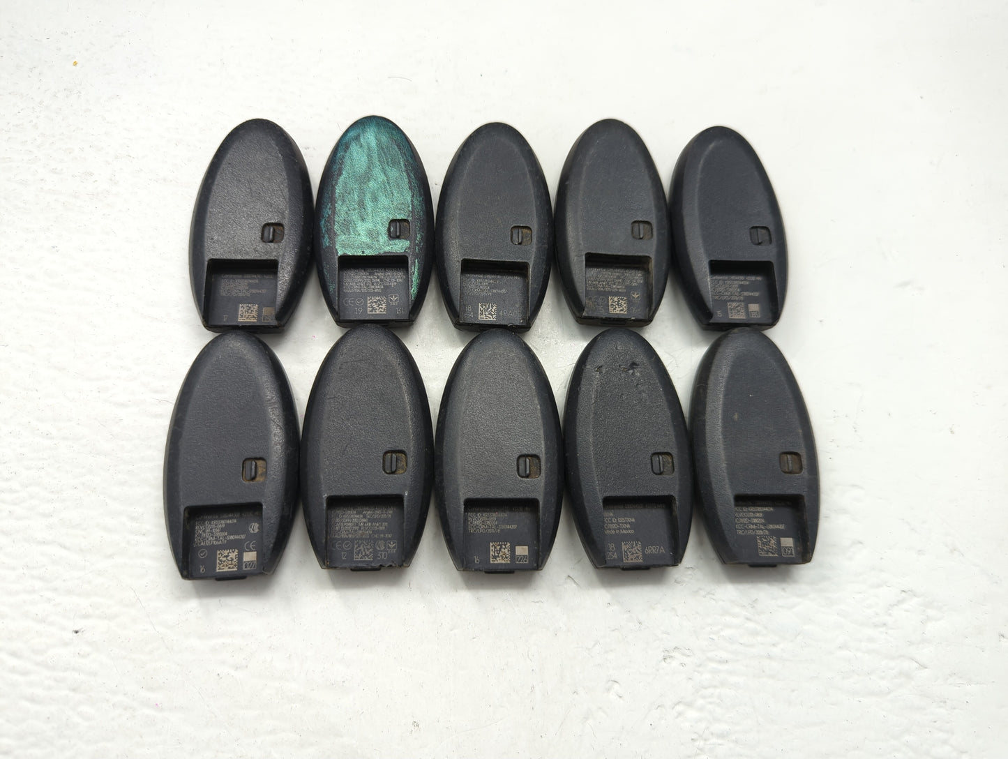 Lot of 10 Nissan Keyless Entry Remote Fob KR5S180144014 | KR5TXN4 MIXED - Oemusedautoparts1.com
