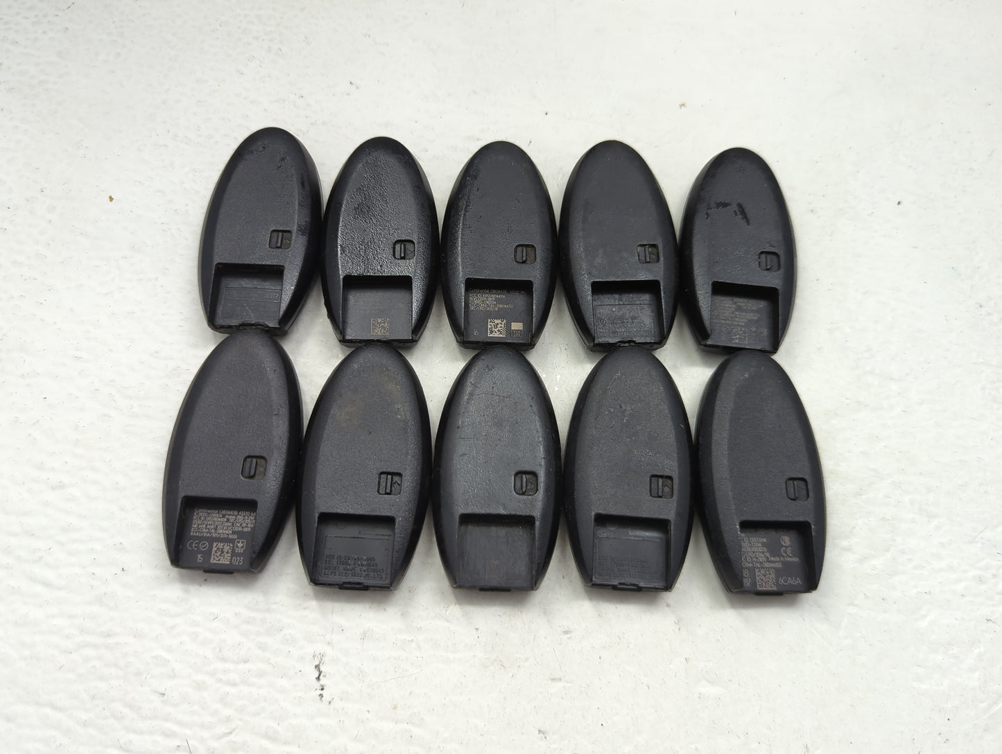 Lot of 10 Nissan Keyless Entry Remote Fob KR5S180144106 | KR5S180144014 - Oemusedautoparts1.com