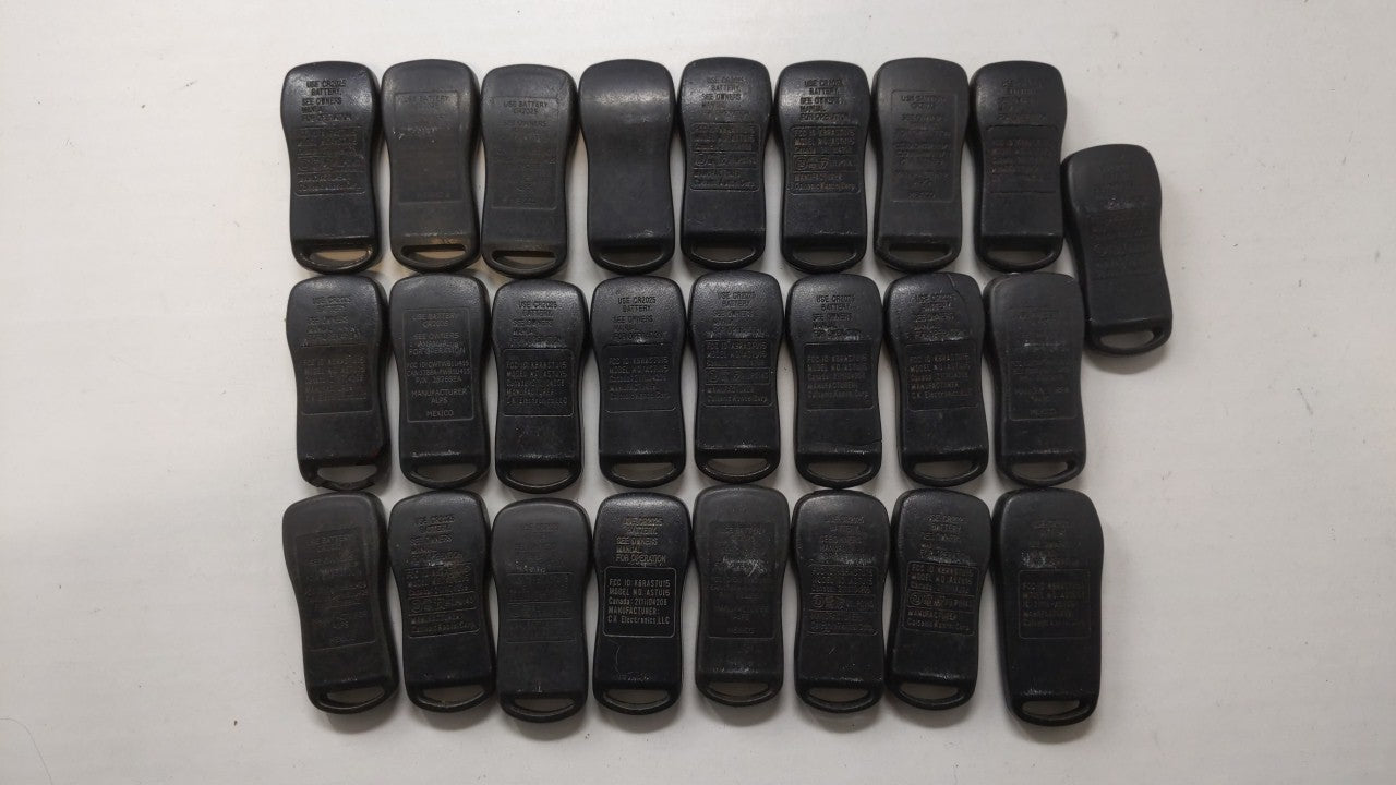 Lot of 25 Nissan Keyless Entry Remote Fob - Oemusedautoparts1.com