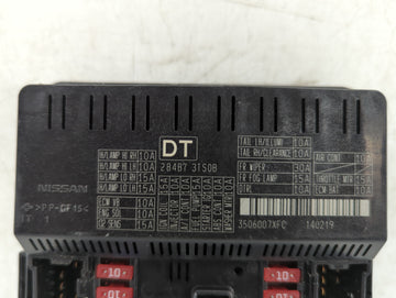 2013-2014 Nissan Altima Fusebox Fuse Box Panel Relay Module Fits Fits 2013 2014 OEM Used Auto Parts