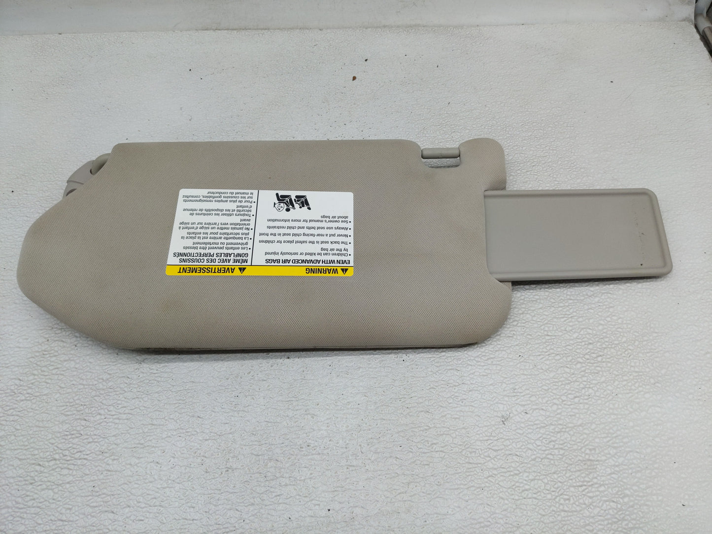 2013-2018 Nissan Pathfinder Sun Visor Shade Replacement Passenger Right Mirror Fits Fits 2013 2014 2015 2016 2017 2018 2019