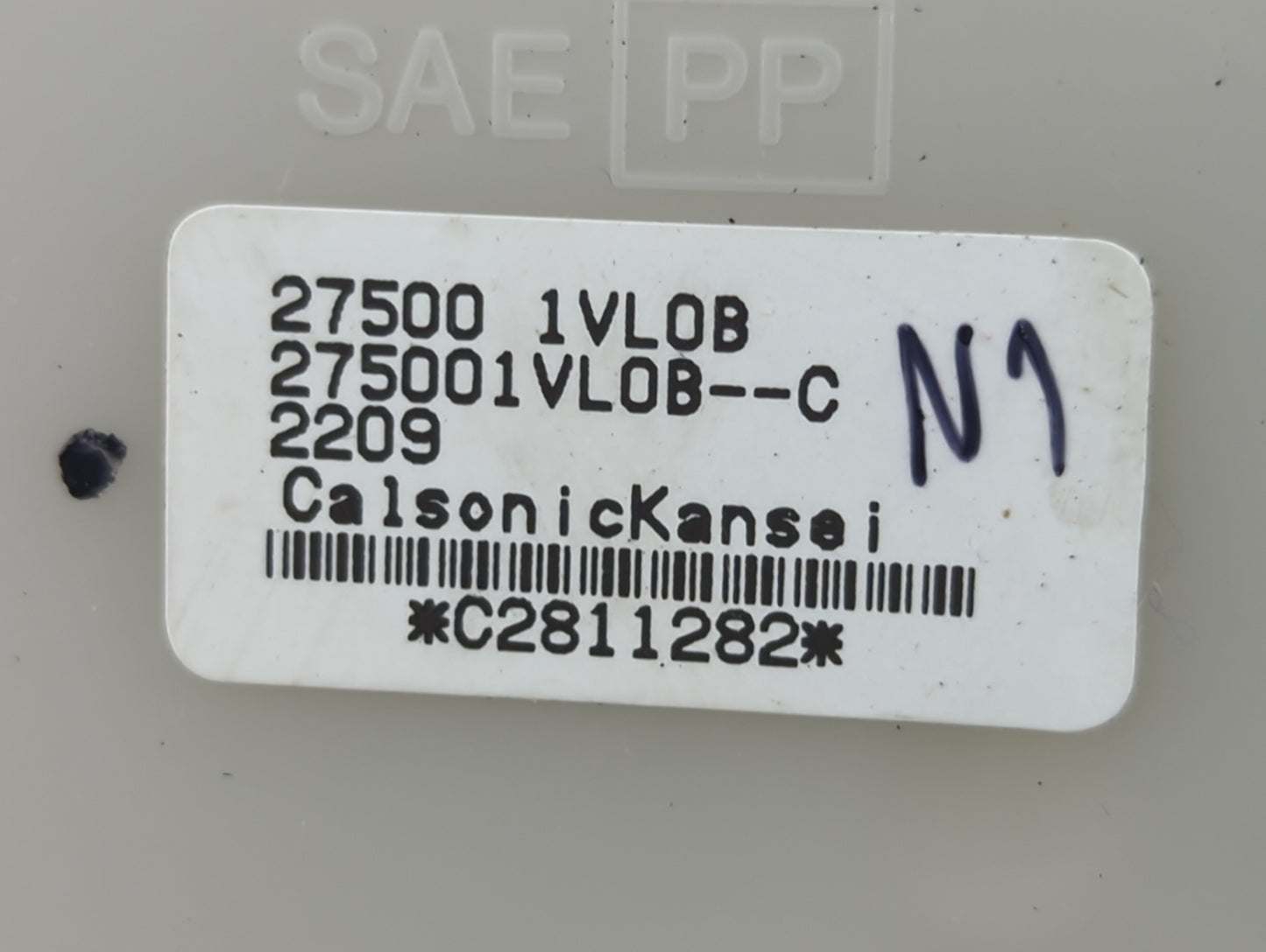 2011-2015 Nissan Rogue Climate Control Module Temperature AC/Heater Replacement Fits Fits 2011 2012 2013 2014 2015 OEM Used