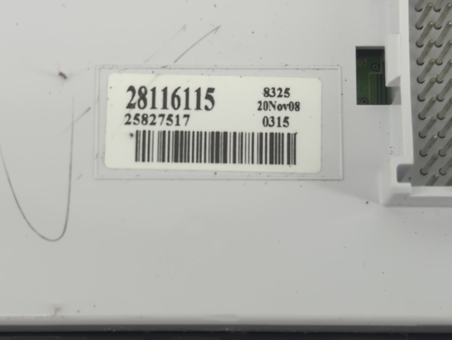 2009-2010 Pontiac G6 Climate Control Module Temperature AC/Heater Replacement Fits Fits 2009 2010 OEM Used Auto Parts - Oemu