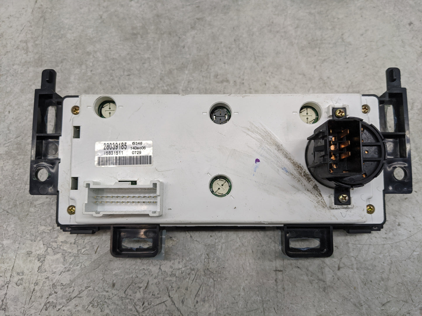 2005-2009 Pontiac G6 Climate Control Module Temperature AC/Heater Replacement Fits Fits 2005 2006 2007 2008 2009 OEM Used Au