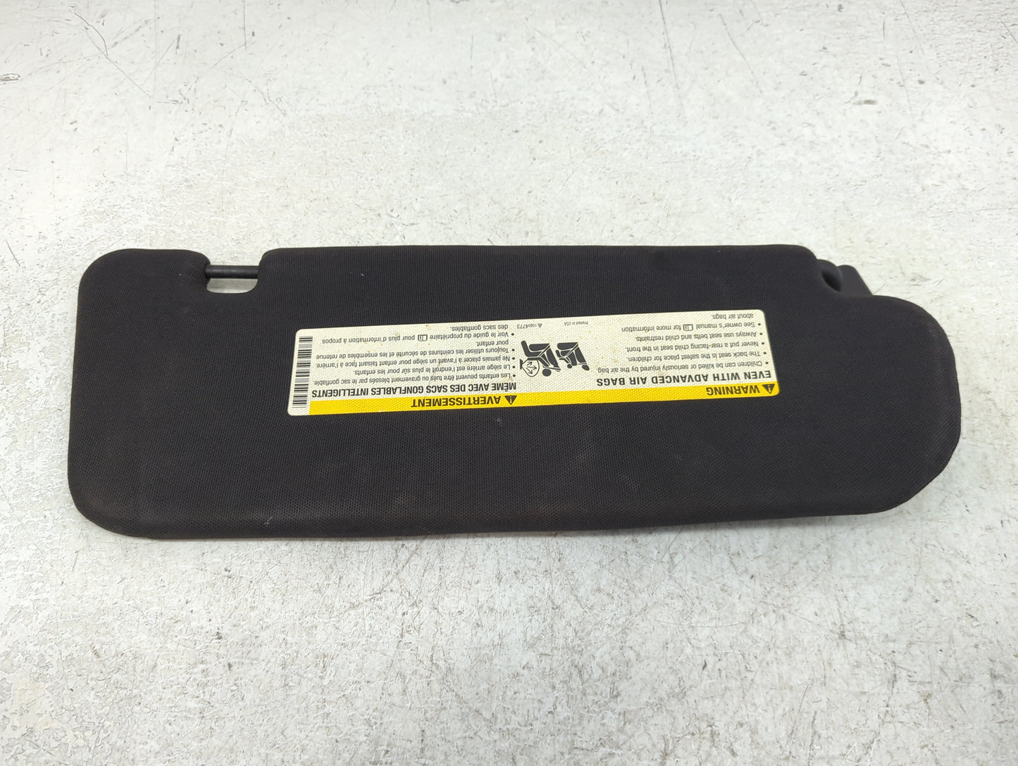 2008-2009 Pontiac G8 Sun Visor Shade Replacement Driver Left Mirror Fits Fits 2008 2009 OEM Used Auto Parts - Oemusedautopar