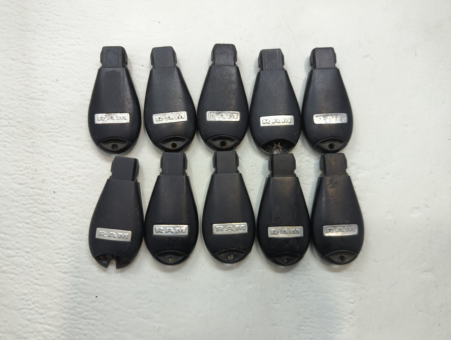 Lot of 10 Ram Keyless Entry Remote Fob GQ4-53T MIXED PART NUMBERS - Oemusedautoparts1.com
