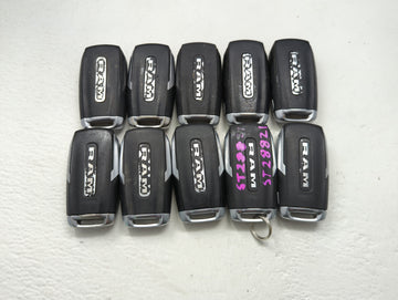Lot of 10 Ram Keyless Entry Remote Fob GQ4-76T | OHT4882056 MIXED PART