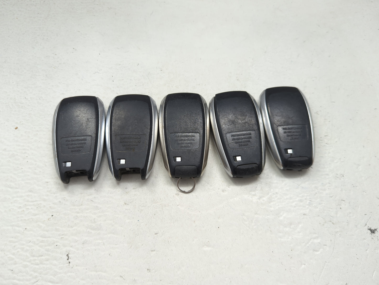Lot of 5 Subaru Keyless Entry Remote Fob MIXED FCC IDS 1474117 - Oemusedautoparts1.com