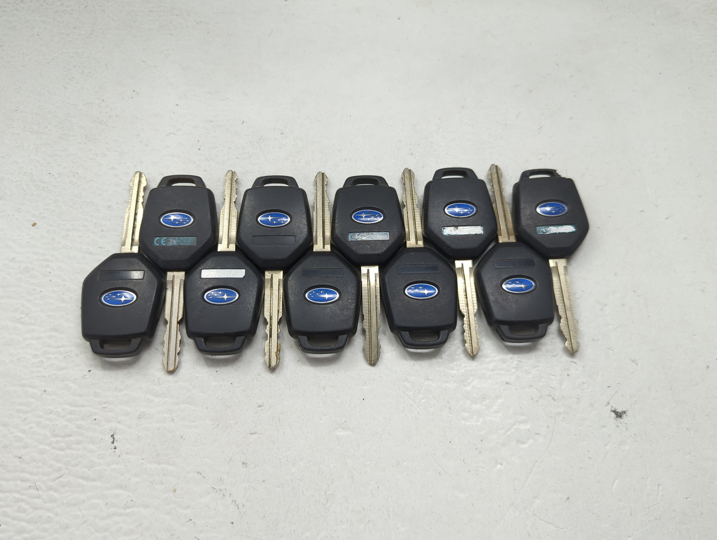 Lot of 10 Subaru Keyless Entry Remote Fob MIXED FCC IDS 1474173 - Oemusedautoparts1.com