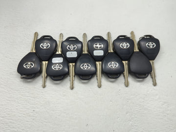 Lot of 10 Toyota Keyless Entry Remote Fob UNKNOWN UNKNOWN