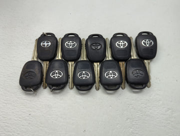 Lot of 10 Toyota Keyless Entry Remote Fob MIXED FCC IDS MIXED PART