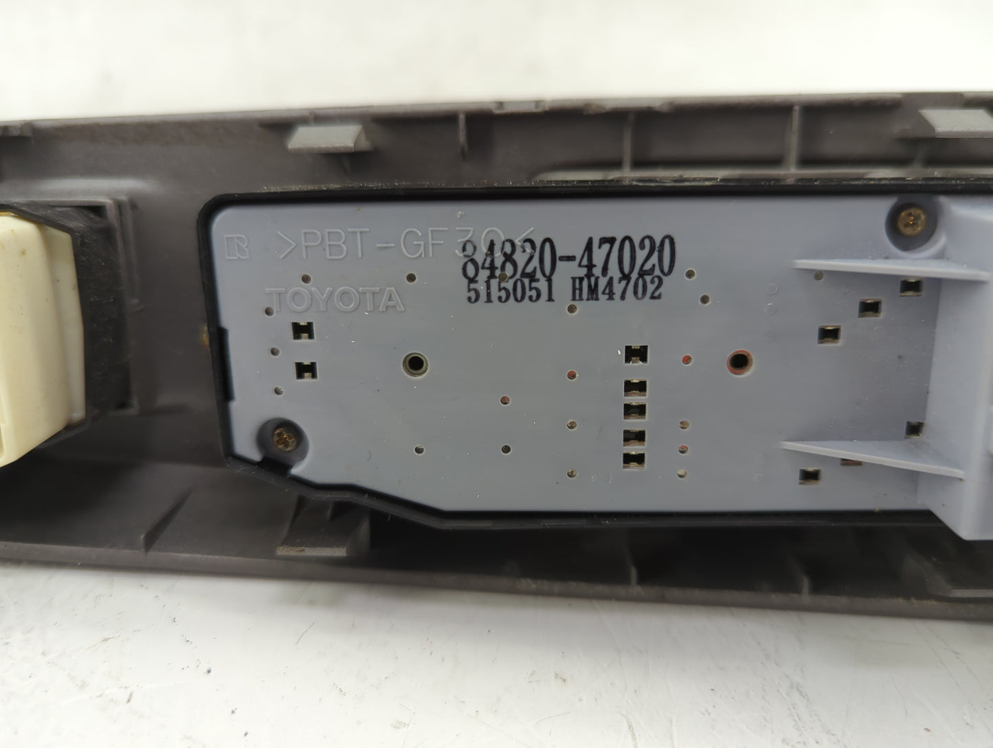 2004-2009 Toyota Prius Master Power Window Switch Replacement Driver Side Left Fits Fits 2004 2005 2006 2007 2008 2009 OEM U