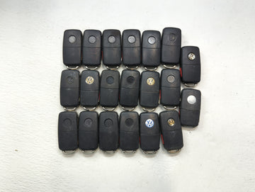 Lot of 20 Volkswagen Keyless Entry Remote Fob MIXED FCC IDS MIXED PART