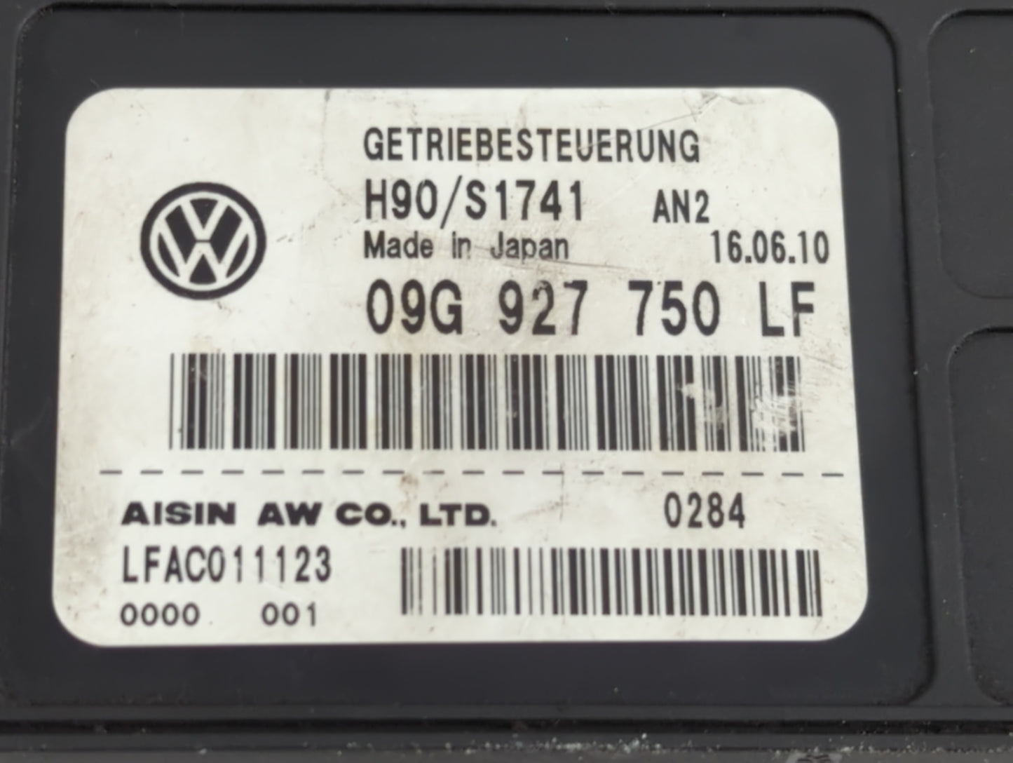 2011-2014 Volkswagen Jetta Transmission Control Module Tcu Tcm - Oemusedautoparts1.com