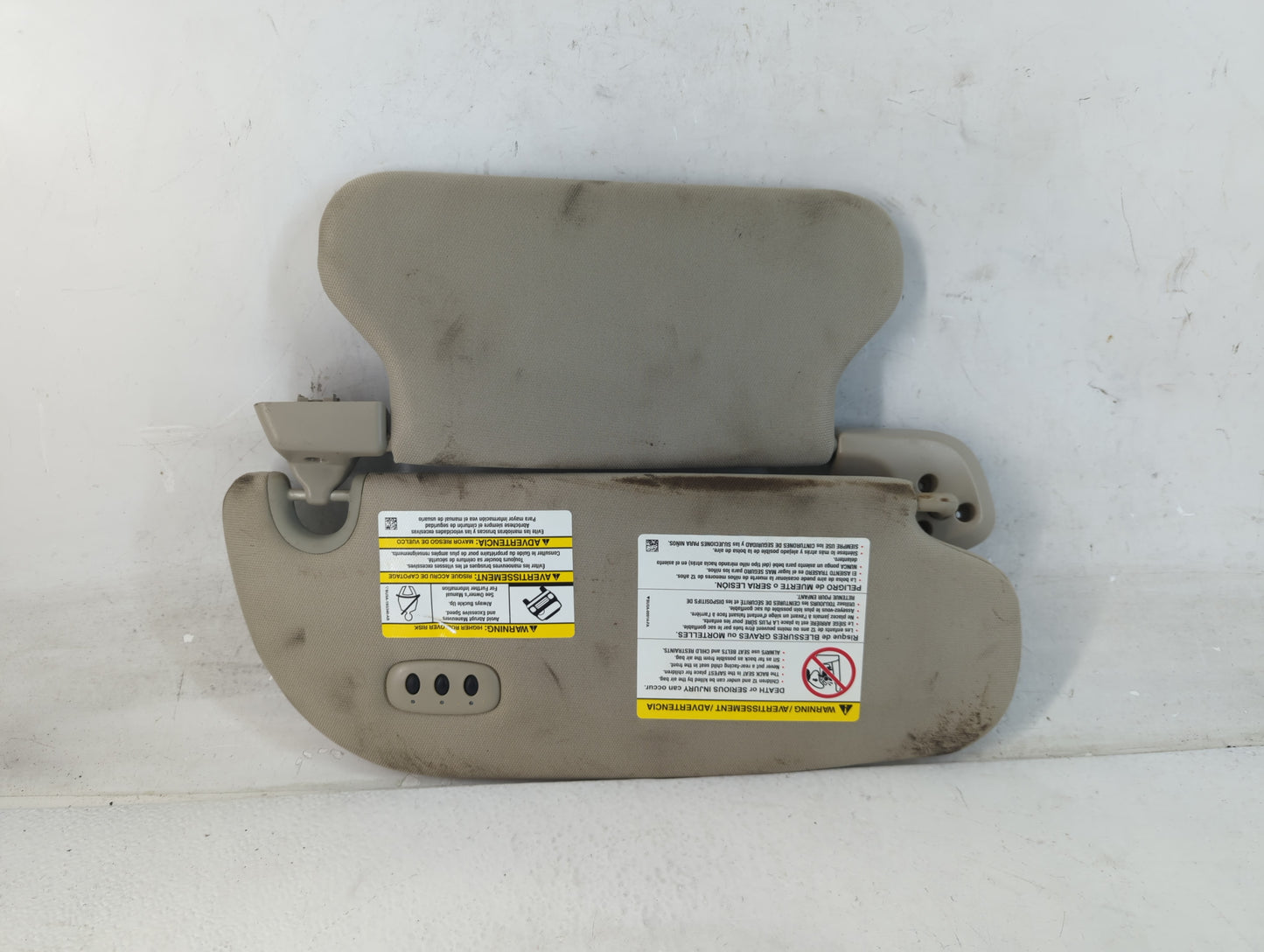 2013 Lincoln Navigator Sun Visor Shade Replacement Driver Left Mirror Fits OEM Used Auto Parts - Oemusedautoparts1.com
