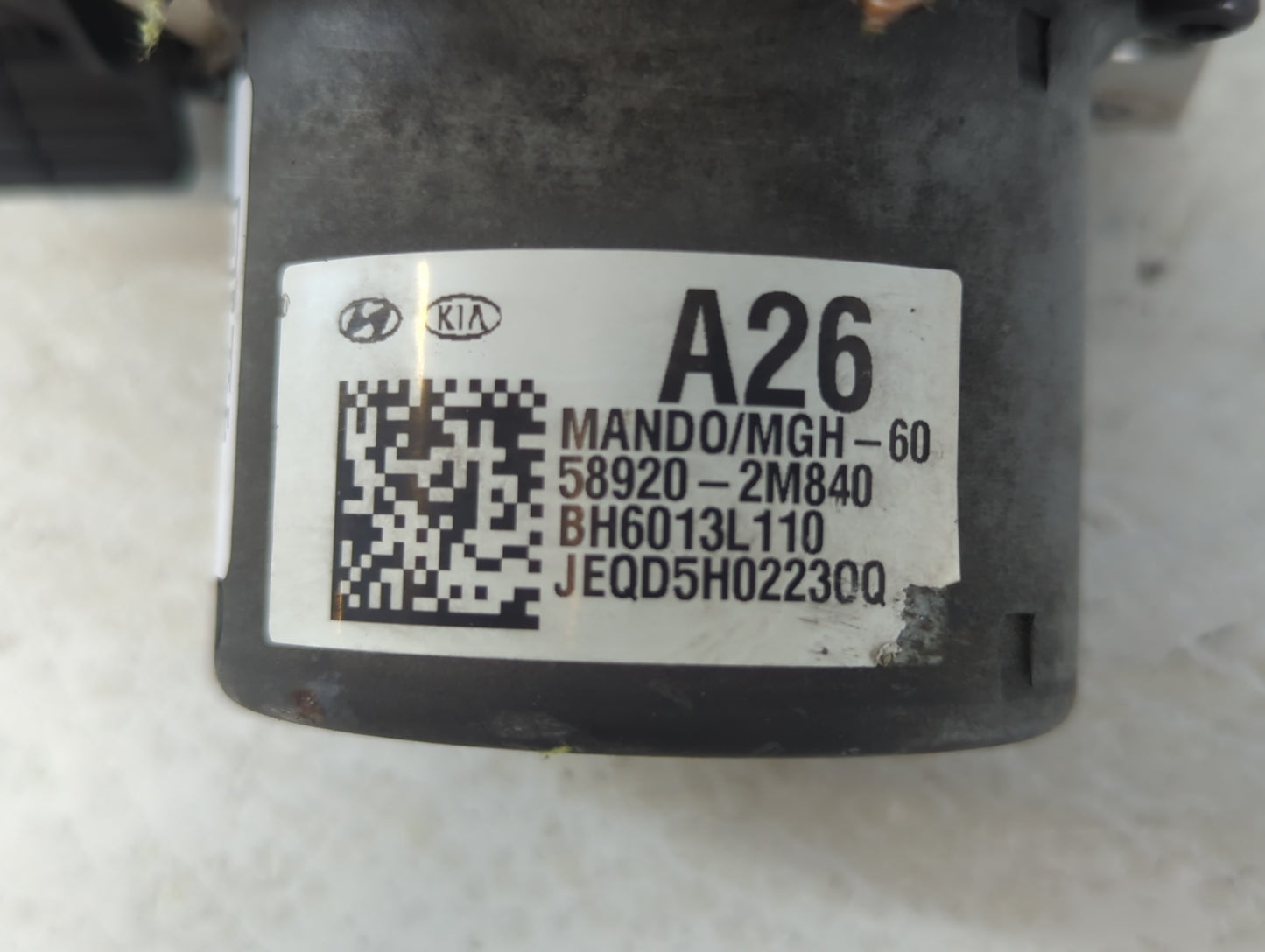 2013-2015 Hyundai Genesis ABS Pump Control Module Replacement P/N:58920-2M840 Fits Fits 2013 2014 2015 OEM Used Auto Parts