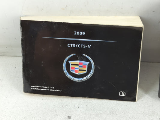 2009 Cadillac Cts Owners Manual Book Guide P/N:25795635 A OEM Used Auto Parts