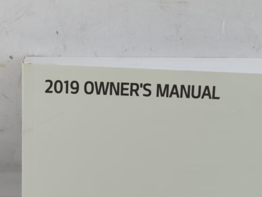 2019 Kia Forte Owners Manual Book Guide P/N:DLS4-EU95E OEM Used Auto Parts