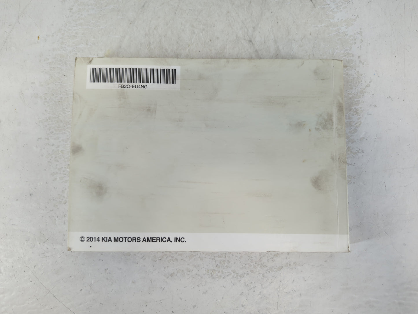 2015 Kia Soul Owners Manual Book Guide P/N:FB2O-EU4NG OEM Used Auto Parts