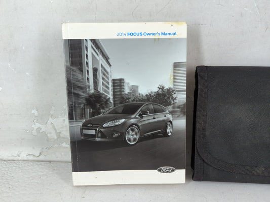 2014 Ford Focus Owners Manual Book Guide P/N:EM5J 19A321 AA OEM Used Auto Parts