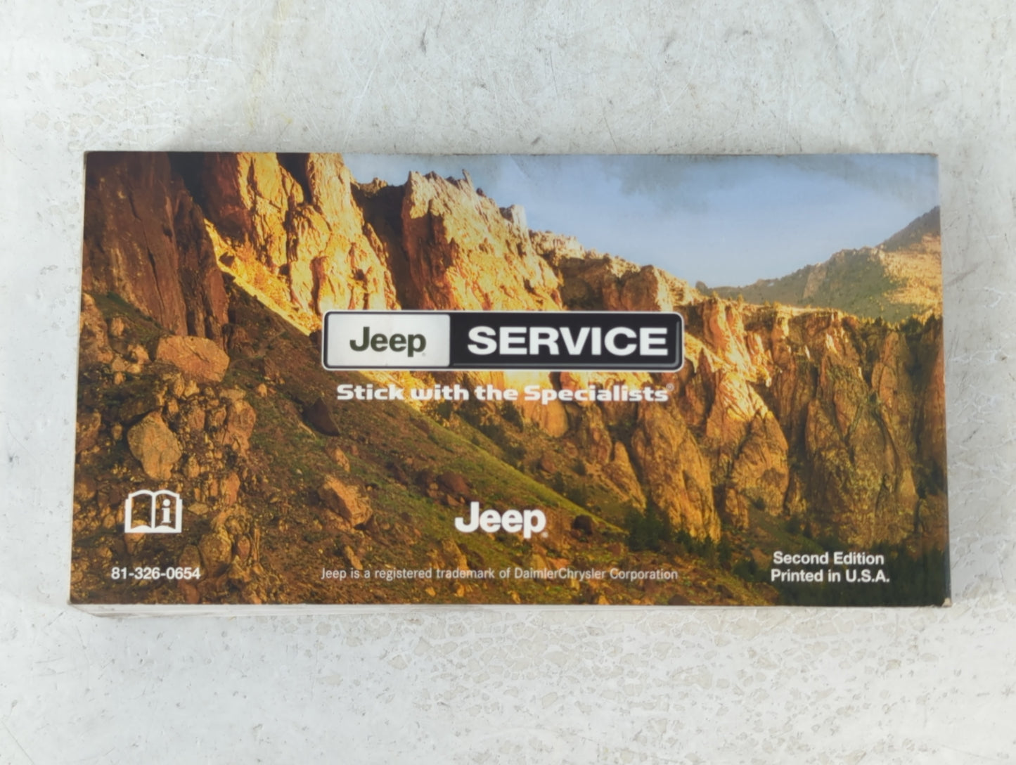 2006 Jeep Grand Cherokee Owners Manual Book Guide P/N:81-326-0654 OEM Used Auto Parts - Oemusedautoparts1.com