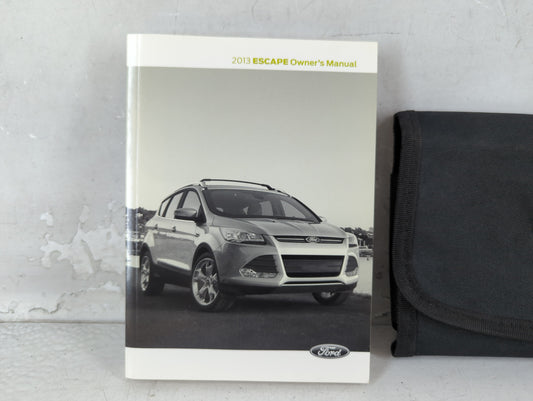 2013 Ford Escape Owners Manual Book Guide P/N:DJ5J 19A321 AA OEM Used Auto Parts