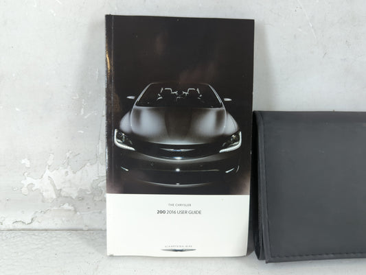 2016 Chrysler 200 Owners Manual Book Guide P/N:19UF-926-AA OEM Used Auto Parts