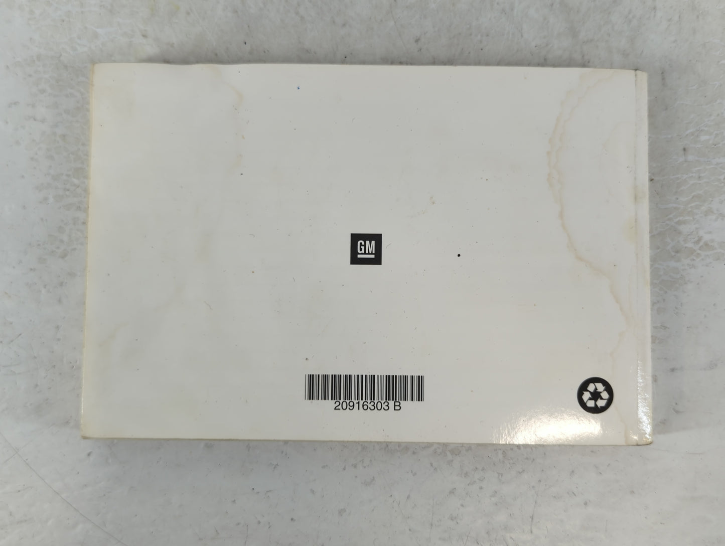 2012 Buick Verano Owners Manual Book Guide P/N:20916303 OEM Used Auto Parts