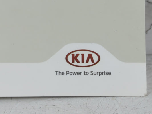2015 Kia Forte Owners Manual Book Guide P/N:FA7O-EU47F OEM Used Auto Parts