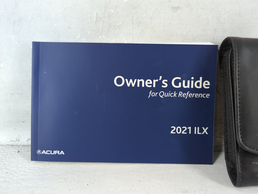 2021 Acura Ilx Owners Manual Book Guide P/N:31TX6G50 00X31-TX6-G500 OEM Used Auto Parts