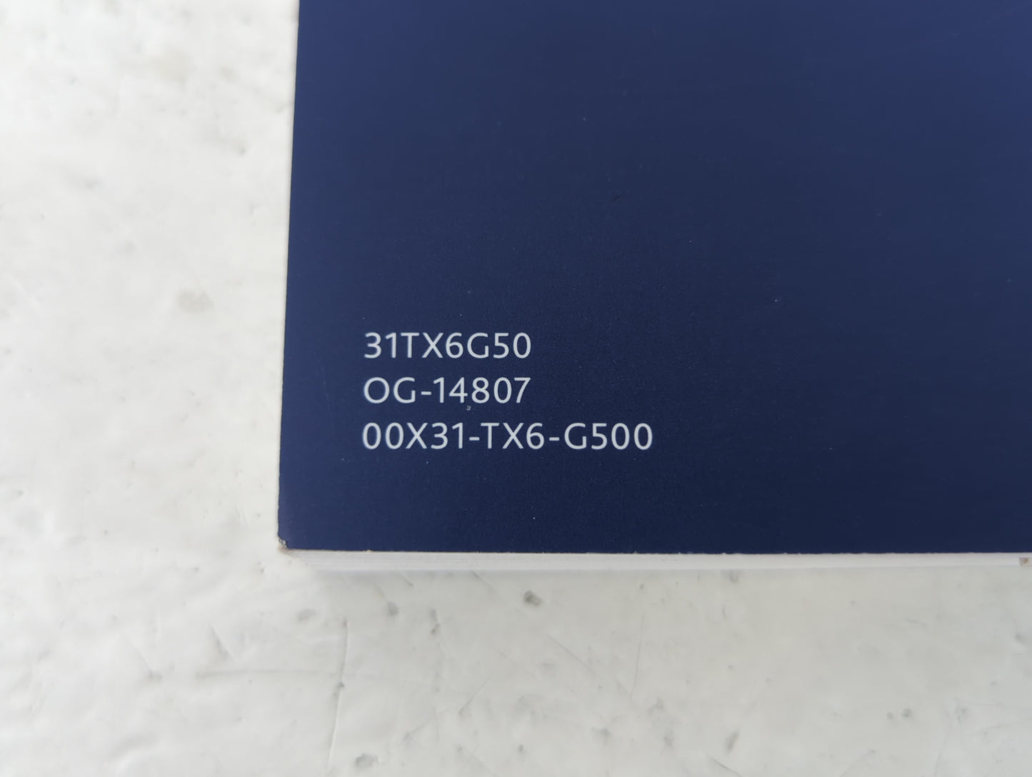 2021 Acura Ilx Owners Manual Book Guide P/N:31TX6G50 00X31-TX6-G500 OEM Used Auto Parts