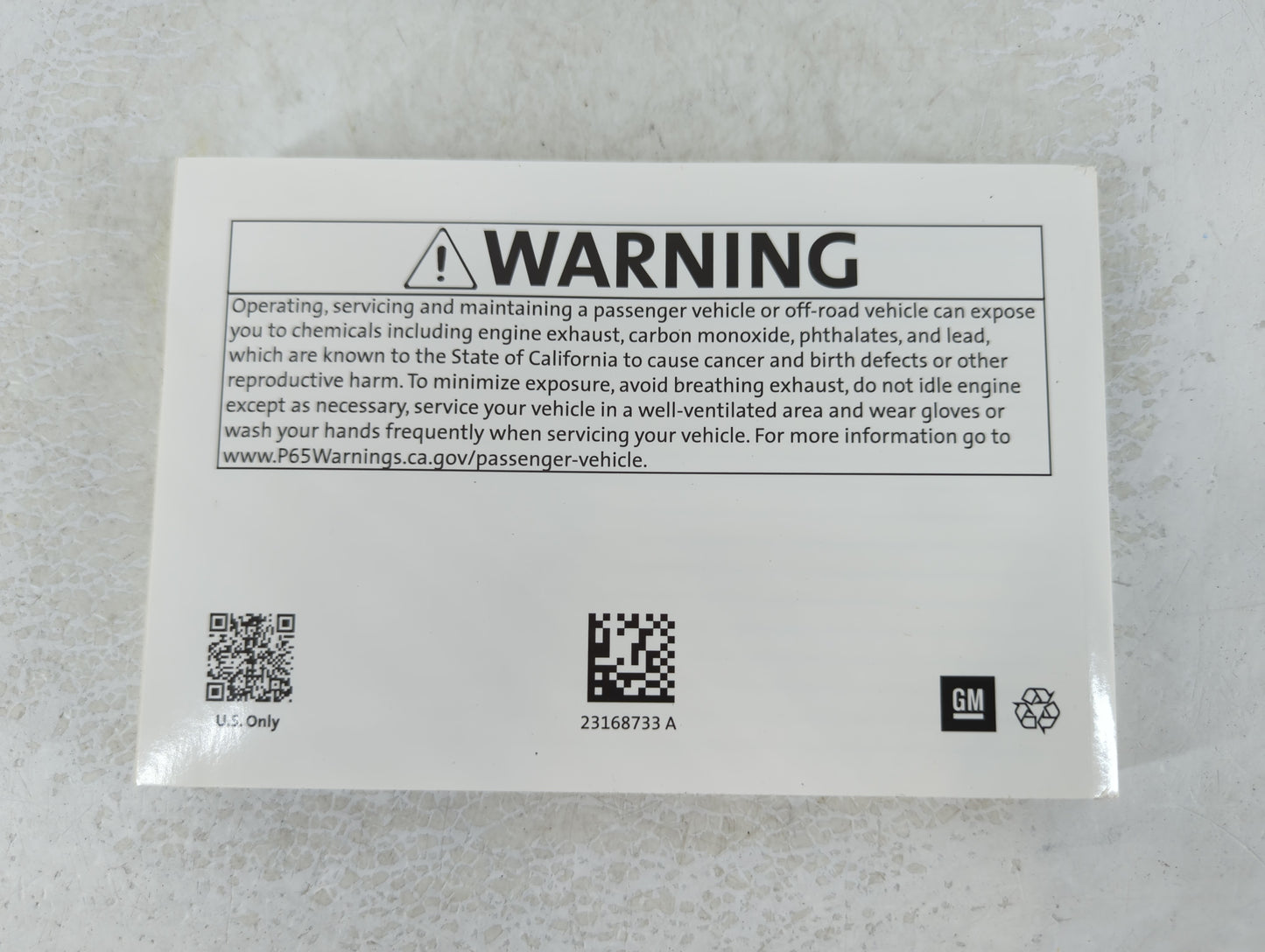 2018 Chevrolet Traverse Owners Manual Book Guide P/N:23168733 A OEM Used Auto Parts