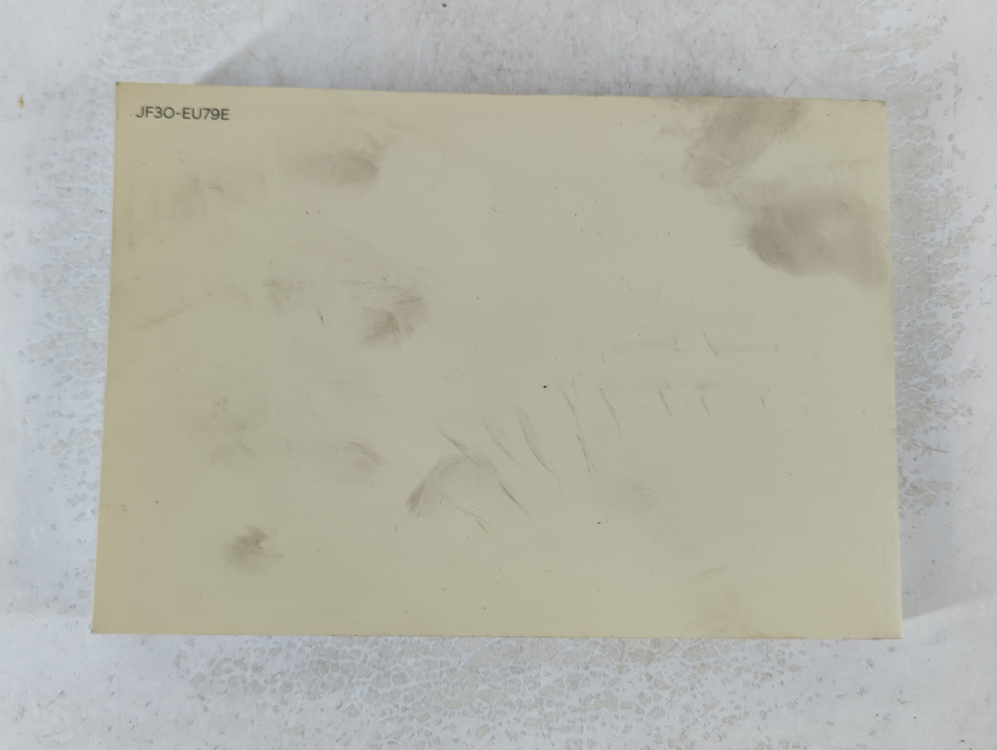 2018 Hyundai Elantra Owners Manual Book Guide P/N:JF3O-EU79E OEM Used Auto Parts