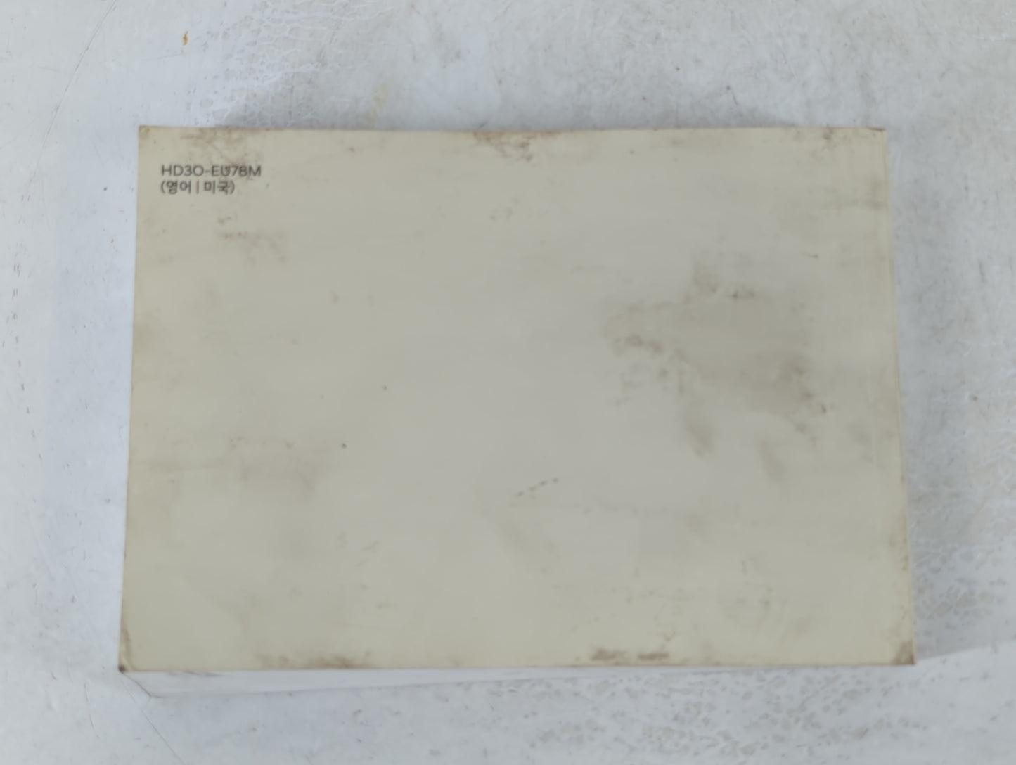 2017 Hyundai Tucson Owners Manual Book Guide P/N:HD30-EU78M OEM Used Auto Parts