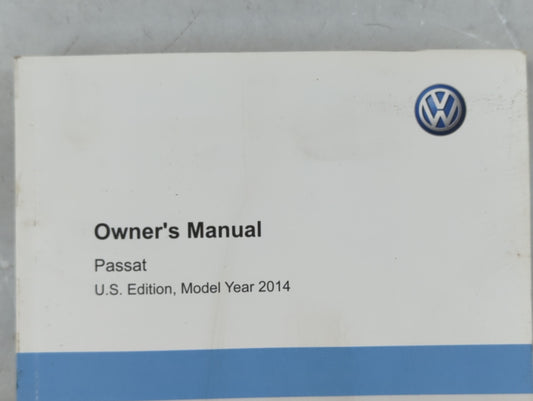2016 Volkswagen Passat Owners Manual Book Guide P/N:1415U1NMS21 OEM Used Auto Parts