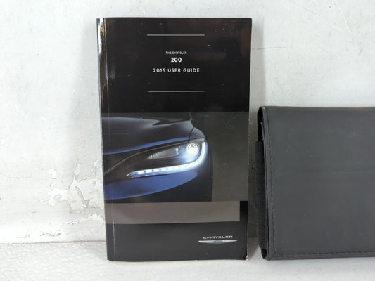 2015 Chrysler 200 Owners Manual Book Guide OEM Used Auto Parts