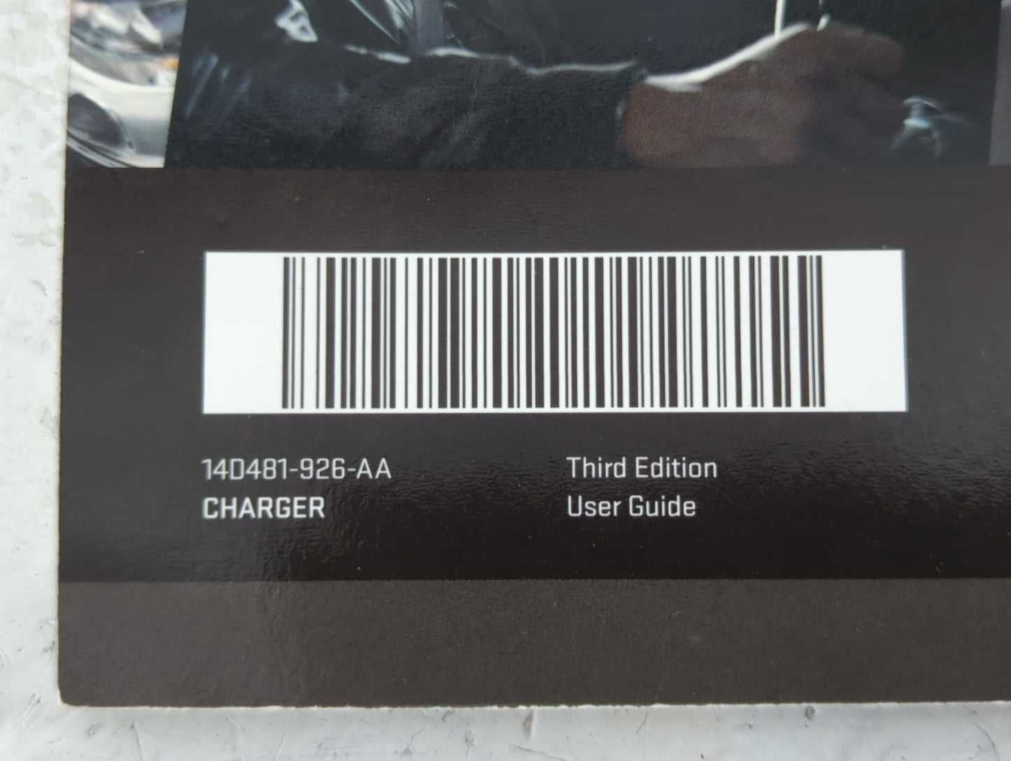 2014 Dodge Charger Owners Manual Book Guide P/N:14D481-926-AA OEM Used Auto Parts