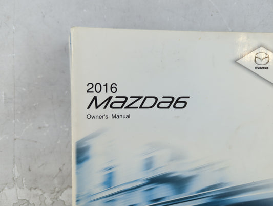 2016 Mazda 6 Owners Manual Book Guide P/N:9999-95-078C-16 OEM Used Auto Parts