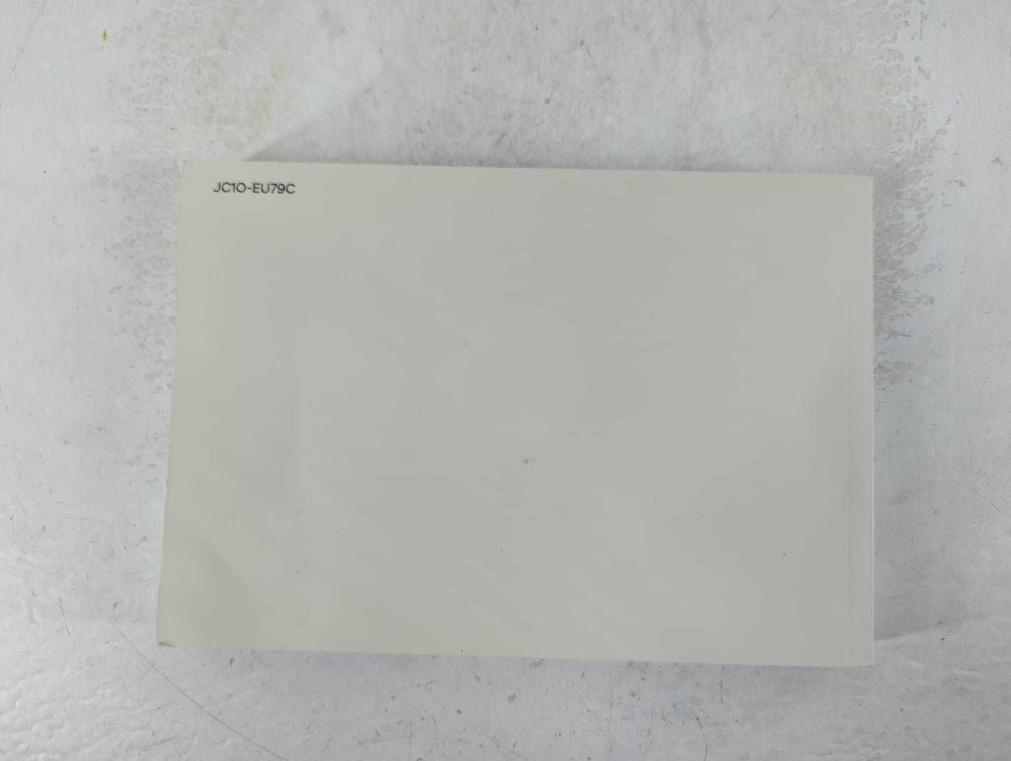 2018 Hyundai Sonata Owners Manual Book Guide P/N:JC1O-EU79C OEM Used Auto Parts