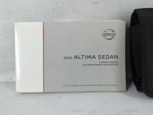 2020 Nissan Altima Owners Manual Book Guide P/N:OM20EA 0L34U2 OEM Used Auto Parts