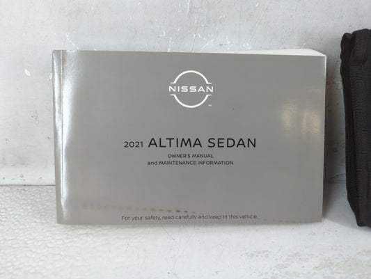 2021 Nissan Altima Owners Manual Book Guide P/N:OM21EA 0L34U1 OEM Used Auto Parts